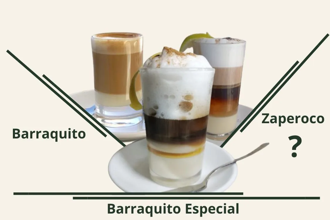 Barraquito, barraquito especial y zaperoco, ¿es lo mismo?