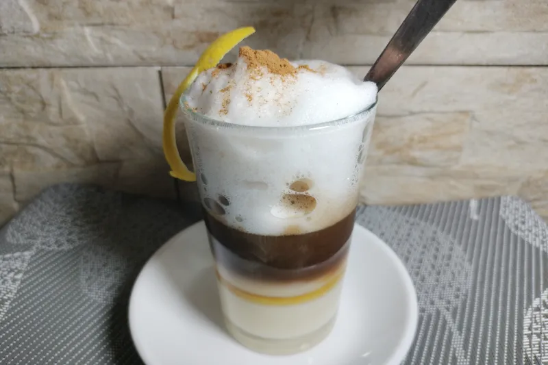 Un barraquito especial casero.