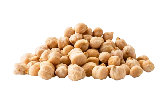 Un montoncito de garbanzos