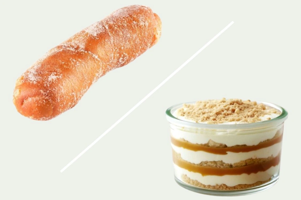 Dulces y postres canarios: una pachanga y un vaso con polvito uruguayo